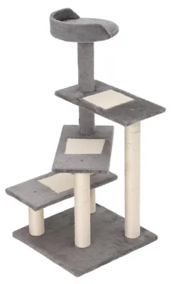 Produktbild von PawHut Kletterbaum Katzenbaum Spielbaum Katzenkratzbaum Treppe 5 Schichte Beige