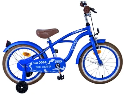 Produktbild von Volare Blue Cruiser Kinderfahrrad - Jungen - 16 Zoll - Blau