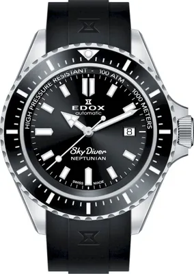 Produktbild von EDOX Skydiver Neptunian Automatic 80120-3NCA-NIN Herrenuhr Skydiver Neptunian Automatic
