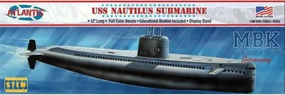 Obrázek produktu pro Atlantis Models ALM750 Ponorka USS Nautilus 1/300