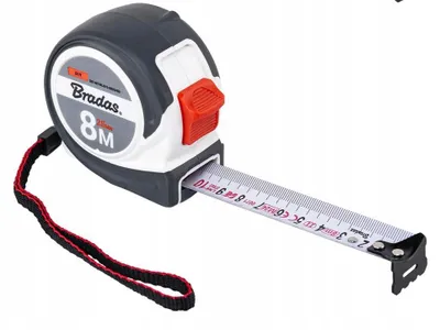 Obrázek produktu pro Bradas Svinovací metr 8m/25mm odolný přesný