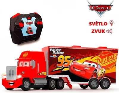 Obrázek produktu pro Cars 3 R/C kamion Turbo Mack Truck na dálkové ovládání Jada Toys 1:24