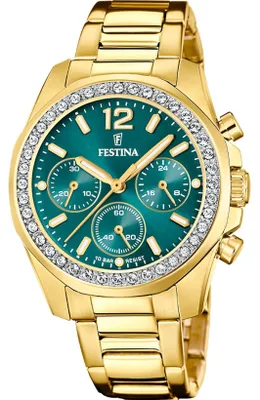 Obrázek produktu pro Festina Stopky Boyfriend Collection Rainbow Green