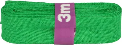 Produktbild von Schrägband 3m x 20mm Baumwolle gefalzt 60 Farben Einfassband Saumband