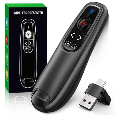 Imagen del producto de Presentador USB-C inalámbrico para presentaciones, con puntero láser