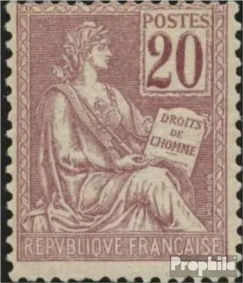 Produktbild von Briefmarken Frankreich 1900 Mi 93I postfrisch Mouchon