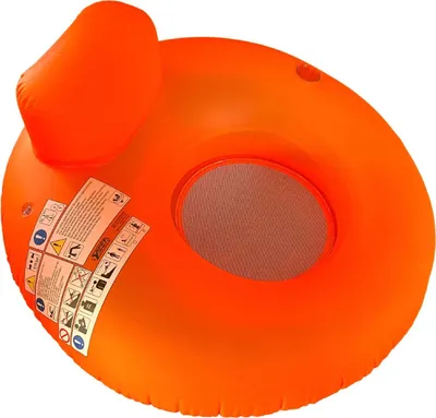 Produktbild von Best Sporting aufblasbarer Wassersessel mit Rückenlehne, rot oder gelb