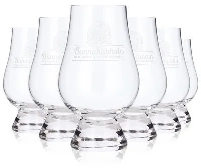 Produktbild von 6x Bunnahabhain Whisky Glas 0,2l Nosingglas Islay The Clencairn Glass