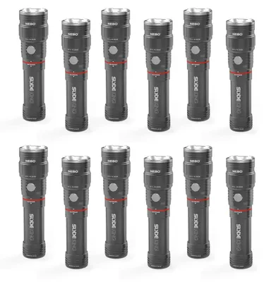 Produktbild von 12er-Set wiederaufladbare Taschenlampen Philex Slyde King – Nebo