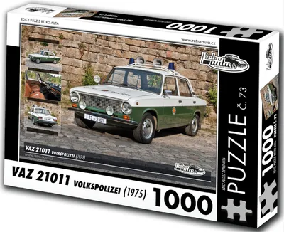 Image de Puzzle RETRO-AUTA n° 73 VAZ 21011 Volkspolizei (1975) 1000 pièces