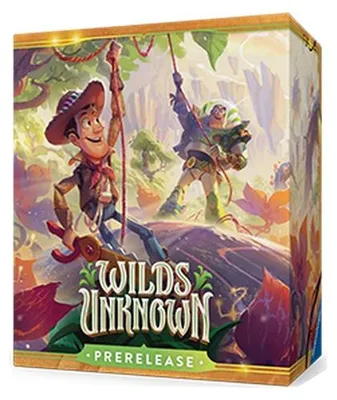 Produktbild von Lorcana Wilds Unknown Prerelease Pack