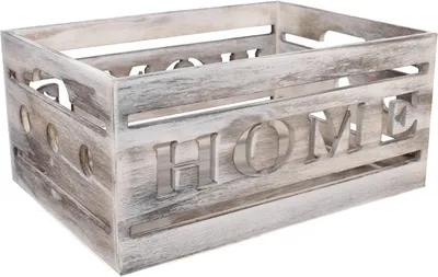 Obrázek produktu pro Dřevěná bedýnka Home 33 cm