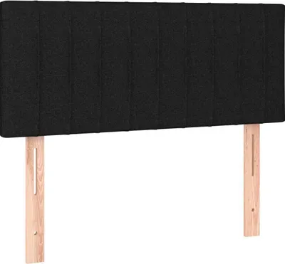 Immagine prodotto di vidaXL Testiera nera 90x5x78/88 cm Tessuto