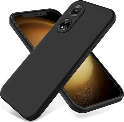 Produktbild von Mobigear Colors  OPPO A98 Silikon Hülle Backcover - Schwarz