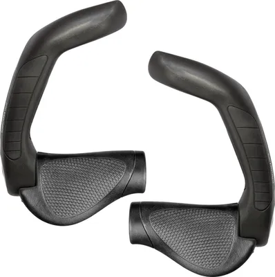 Produktbild von Ergon Lenkergriffe GP5-L, Schwarz , Gripshift