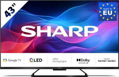 Produktbild von SHARP Sharp 43GR8265E | 43" | Smart TV | Google TV | 4K Ultra HD