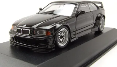 Produktbild von Maxichamps 940023380 BMW M3 E36 GTR 1993 schwarz 1:43