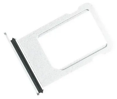 Produktbild von iPhone 8 Sim Karten Halter Tray Fach, Silber