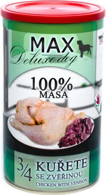 Image de MAX 3/4 poulet avec chevreuil 1200 g