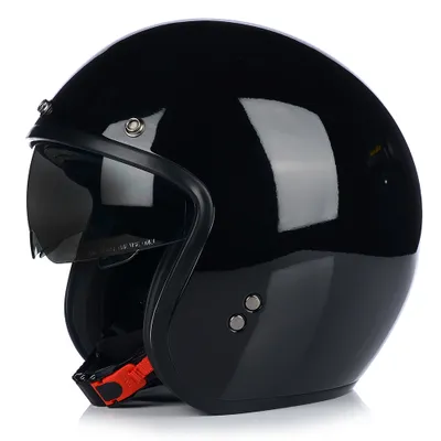 Produktbild von Jet Helm Chopper | VITO SPECIAL | Herren und Damen | Jethelm mit Sonnenblende | ECE 22.06  | Motorradhelm | XL (60cm)