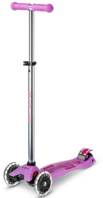 Produktbild von Micro Scooter Maxi Micro Deluxe glow LED lila : lila Farbe: lila