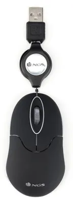 Produktbild von NGS SIN, Beidhändig, Optisch, USB Typ-A, 1000 DPI, Schwarz