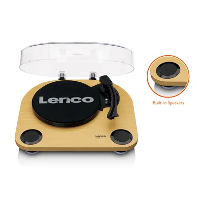 Produktbild von Lenco Gramofón LS-40 s remeňovým pohonom, drevený vzhľad
