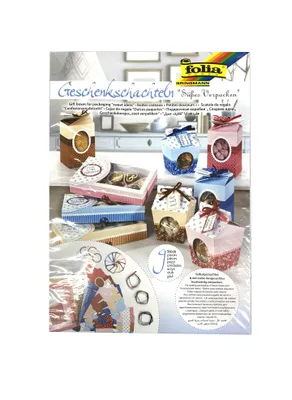 Produktbild von Süsses Verpacken Geschenkschachteln Folia