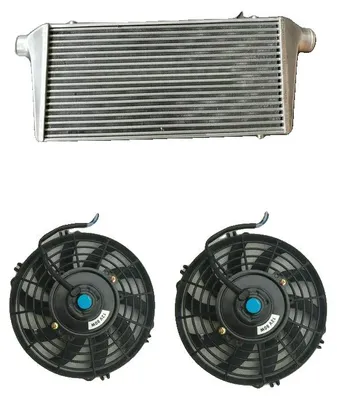 Immagine prodotto di Intercooler, costruzione in alluminio, adattamento universale, nero
