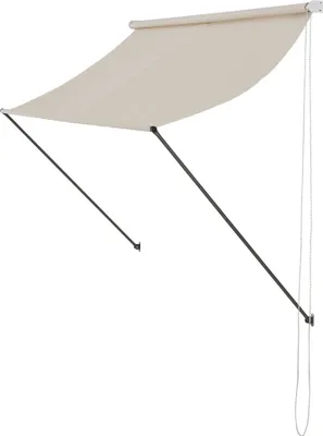 Obrázek produktu pro Markýza [pro.tec]® – 350 x 120 cm, písková barva – ochrana před sluncem, stínění terasy, zahrady