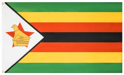 Produktbild von Einheitsgröße MW-182|Simbabwe MUWO "Nations Together" Flagge 90x150cm