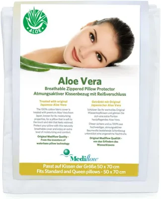 Produktbild von Mediflow Kissen-Schonbezug Aloe Vera - 50x70cm