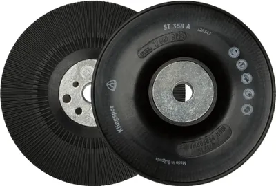 Produktbild von Klingspor ST358A FI-Stützteller gerippt, 180 mm Gewinde M 14