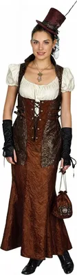 Produktbild von Steampunk Madam Kostüm Größe: 36-38