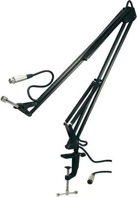 Zdjęcie produktu dla Renkforce Mikrofon-Tischstativ 5/8" - Studio-Mikrofon-Schwenkarm