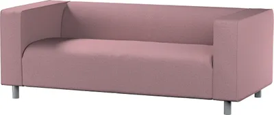 Produktbild von Dekoria Bezug für Klippan 2-Sitzer Sofa, schwarz--rosa, Sofahusse, Klippan 2-Sitzer