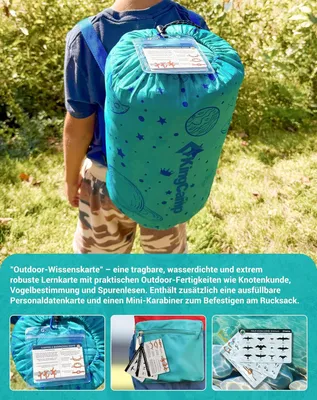 Produktbild von Famanu Schlafsack für Kinder - Multifunktional und wasserabweisend