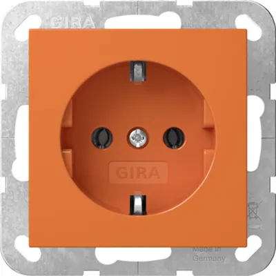 Produktbild von Gira Schutzkontaktsteckdose Typ F System 55, Steckdose