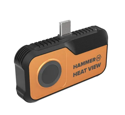 Produktbild von HAMMER HEAT VIEW – Wärmebildkamera, Wärmebildkamera-Smartphone, robustes Outdoor-Handy