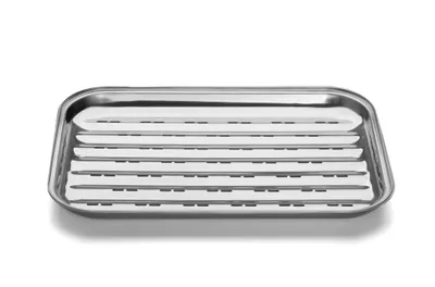 Immagine prodotto di Weis 15283 Vassoio per grigliare in acciaio inox 34,5 x 24 cm