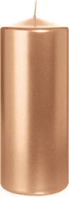 Produktbild von Stumpenkerzen Rosegold Ø 58 x 150 mm, 16 Stück