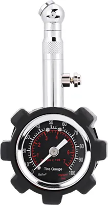 Productafbeelding van Bandendrukmeter, antislip, 0 - 100 psi, professionele meter voor auto's