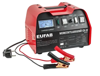 Produktbild von EUFAB Autobatterie-Ladegerät CB-20 12/24 V 18/12A