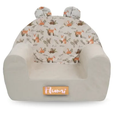 Produktbild von Flumi Kindersessel – Babysessel - Kindersitz fur Kinderzimmer Spielzimmer – Sessel  - 56x42 cm