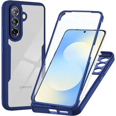Obrázok produktu pre Techsuit – ColorVerse 360 Series + Screen Protector 360° ochranné puzdro s ochranou displeja pre Samsung Galaxy A57 5G – modré