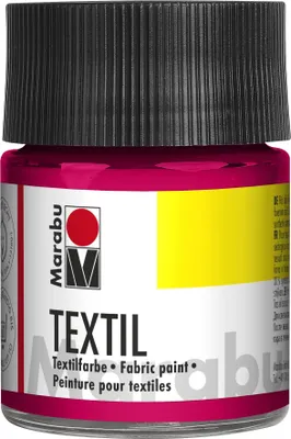 Produktbild von Marabu Stoffmalfarbe "Textil" kirschrot 50 ml