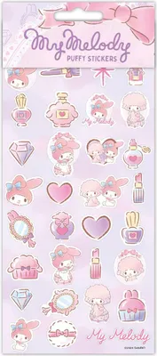 Produktbild von Zestaw Naklejek My Melody - 5 Arkuszy, Oficjalna Licencja Sanrio