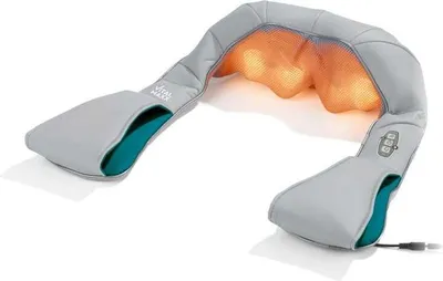 Obrázek produktu pro Vitalmaxx Shiatsu- Massagegerät 3tlg. 6V grau/türkis