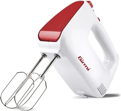 Obrázok produktu pre Girmi SB41, Ručný mixér, Červená, Biela, Miešanie, Tlčenie, Hnetenie, Tlačidlá, Páka, 400 W, 230 V