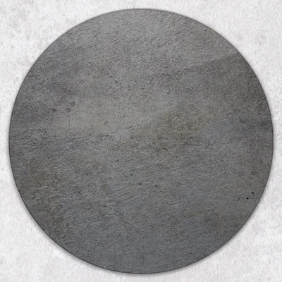 Produktbild von Glas-Herdabdeckplatten Glaskeramikkochfeld-Abdeckung Spritzschutz Glas Runden Schneidebrett fi40 cm - Beton Textur